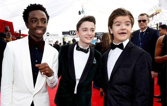Caleb,Noah,Gaten.