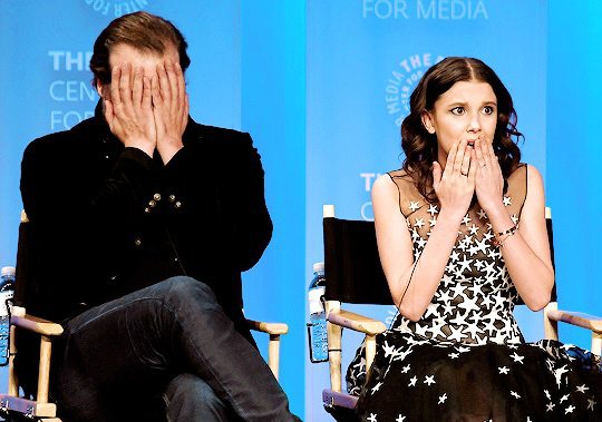 David i Millie Bobby.