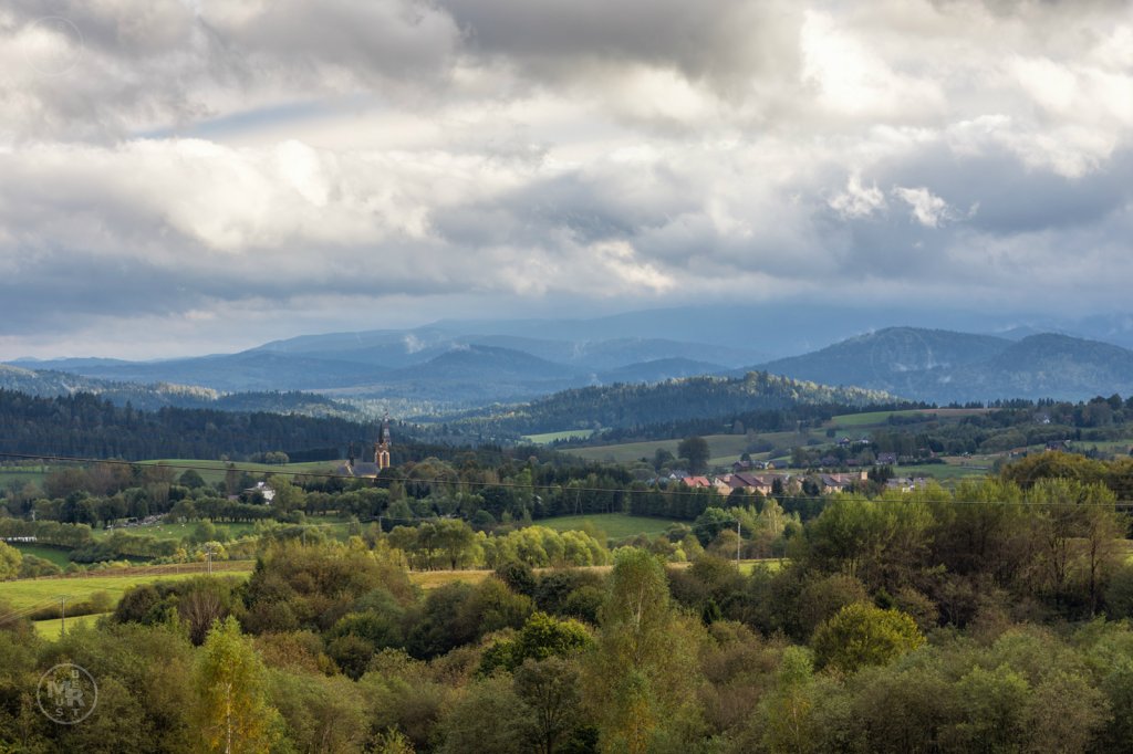 Widok na Bieszczady 