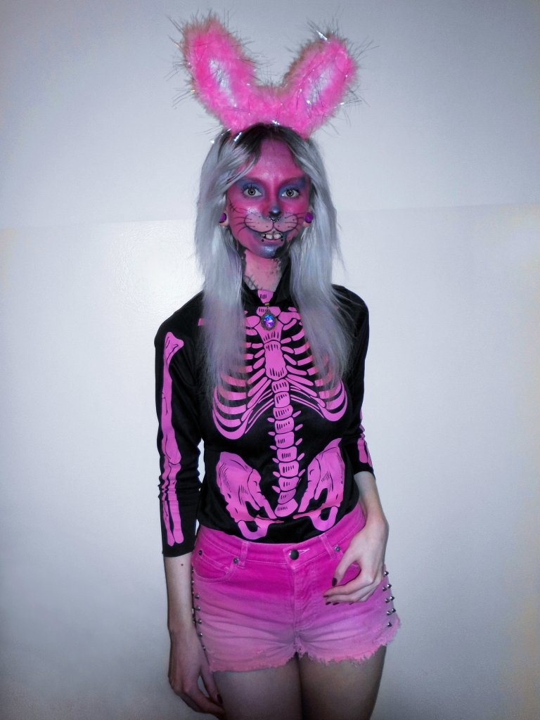 HALLOWEEN 2020 BUNNY MAKE-UP