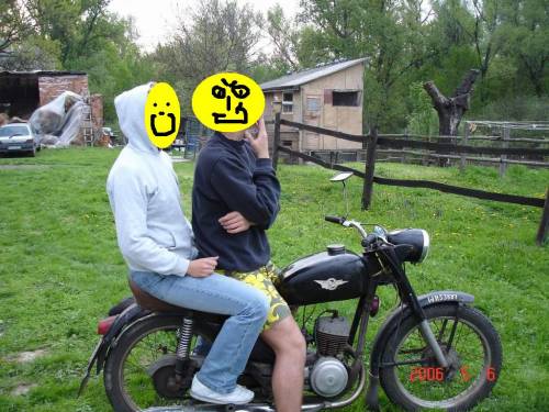 na maszynie, tak po prostu