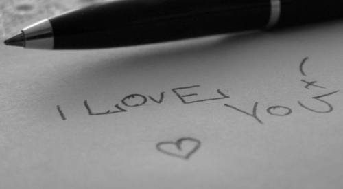 I love you.