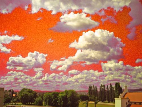 Burning sky