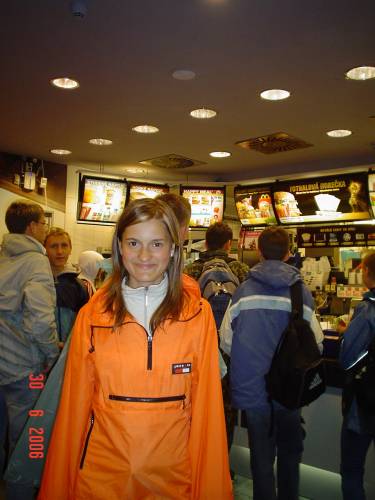 W paryskim Mc`donaldzie:))