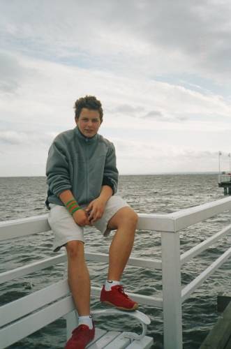 Molo i Mateo baunusujacy na nim!