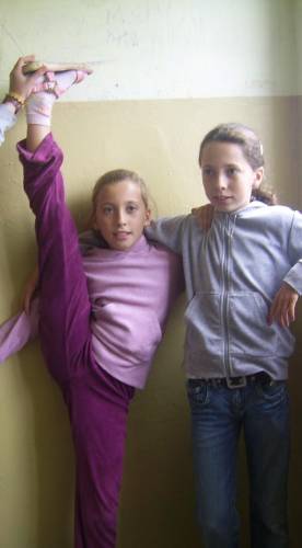 my sis and I...