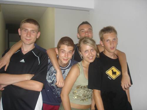 Ja i NOWI koledzy z Przemyla :D