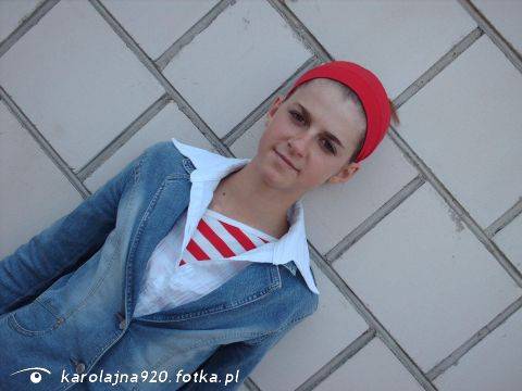 Ja przed domkiem:D