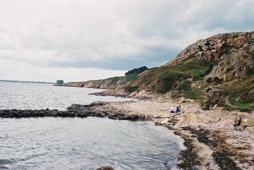 ..klif irlandzki- w Galway