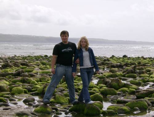 Kamienna plaa w Irlandi