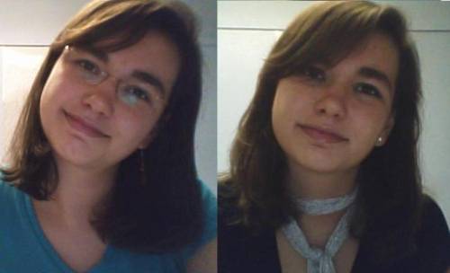 Z serii metamorfozy: me and me.
