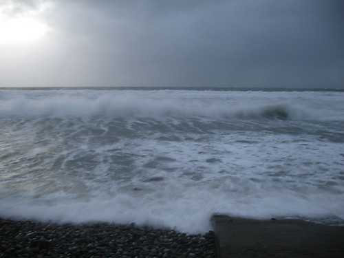 ocean wieczorem...