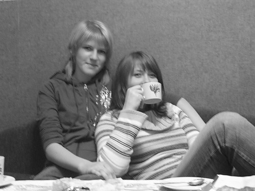 Randka w czarno-bialo :D:P