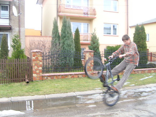 BIKER WAS HERE