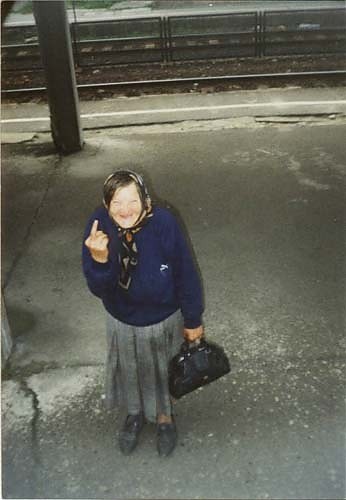 Babcia cieszy si zdrowiem 