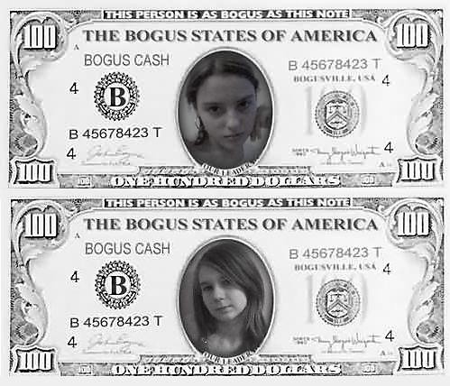 W banknotach