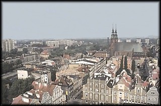 Katedra opole z lotu ptaka