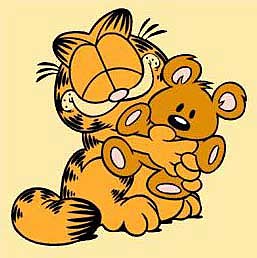 Garfield z Mikiem=Ty i ja :*