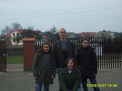 Na terenie szkoy:P