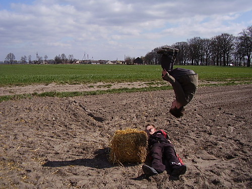 Front Flip nad Sebolem :D