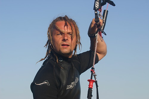 Kitesurfing