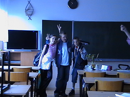 W klasie