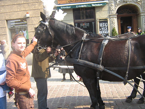 I and the sweet horse...;)