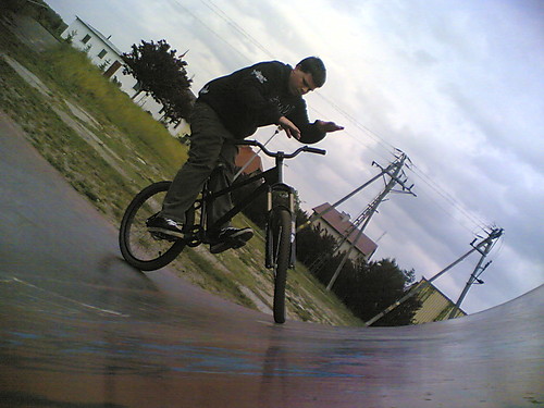 barspin na rampie xD