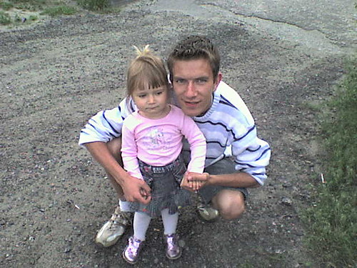Ja z corka...hehe nie z siostra!