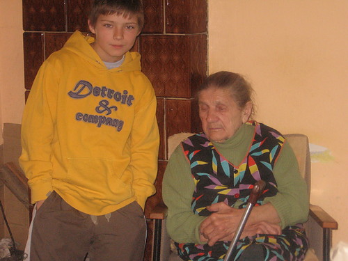 Pawe i pra babcia:)