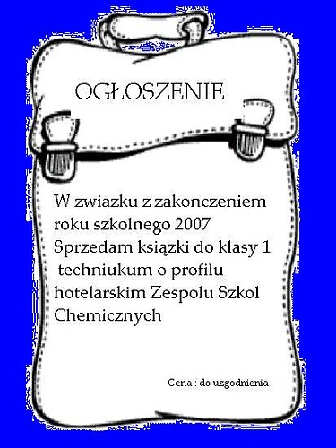 Ksizki / Zespol Szkol Chemiczny