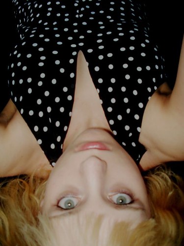 upside down....