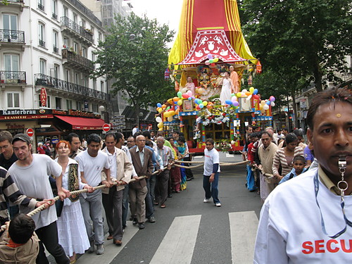 Ratha yatra w Paryzu, czesc 1