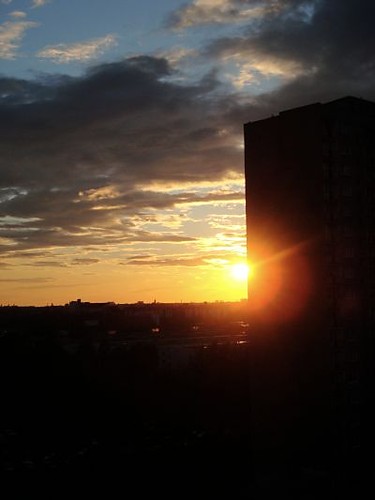 Zachodzce soce.