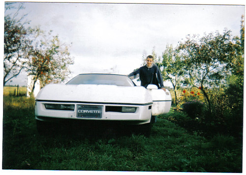 white corvette