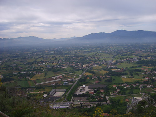 widoczek z Monte Cassino:)