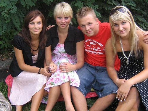 :))Anula, Agatka, Robert i ja ;)