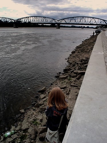 I'm standing on the bridge..