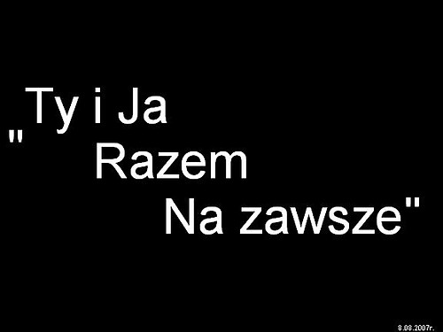 Na zawsze...