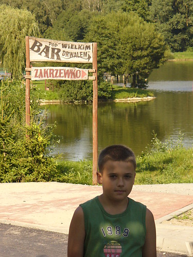 nad jeziorkiem :)