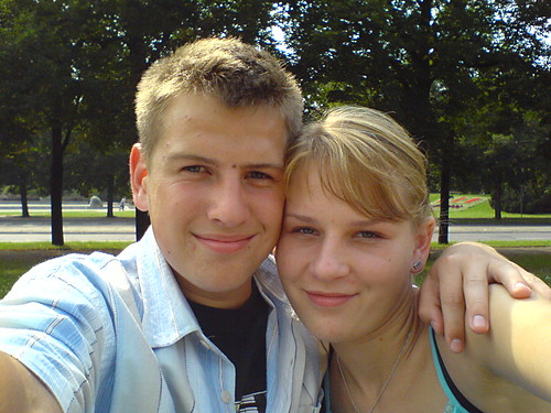 W parku...