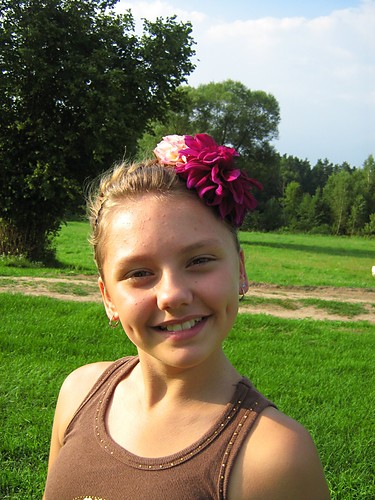 Kwiaty maj pstro w gowie.