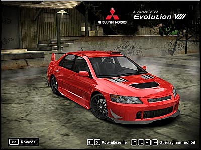 A oto mj  lancer z nfs 