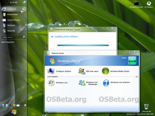 Windows Seven - Green