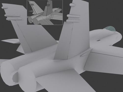 Objekt 3D: F/A-18 Hornet