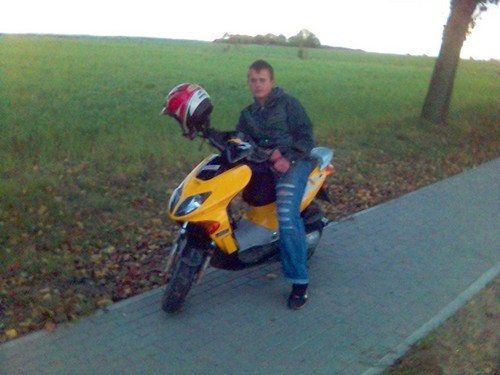Ja na Hondzie xD