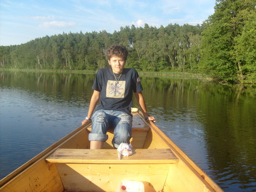 Ja na moim jeziorku:)