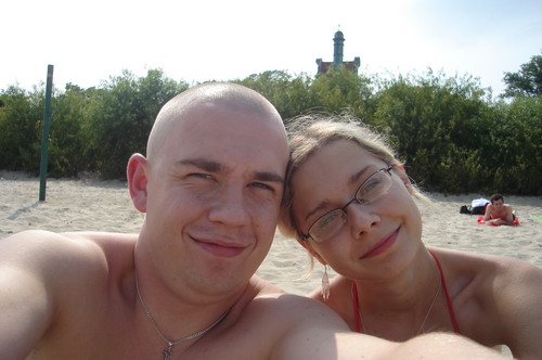 Ja i moja Niunka w Sopocie...:)