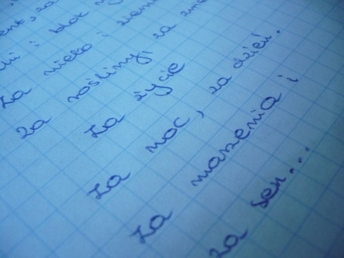 List do nieba.