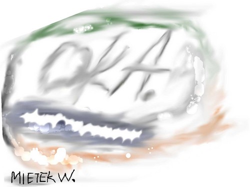 Moja pierwsza praca w GIMP-ie.